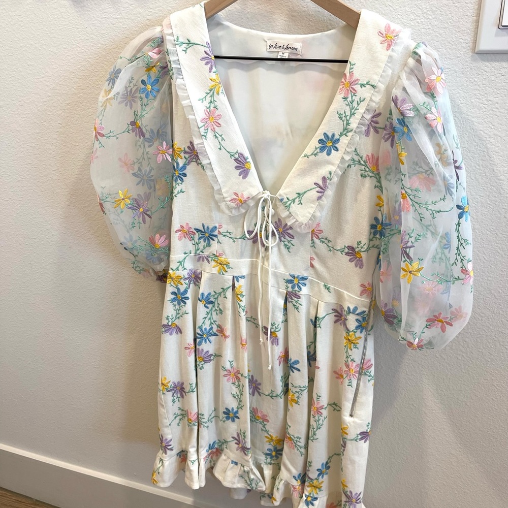 NWOT For Love and Lemons Marjorie Mini Dress